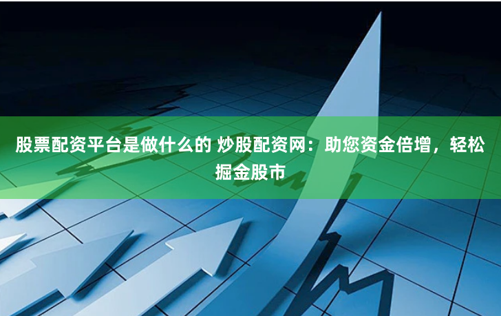 股票配资平台是做什么的 炒股配资网：助您资金倍增，轻松掘金股市