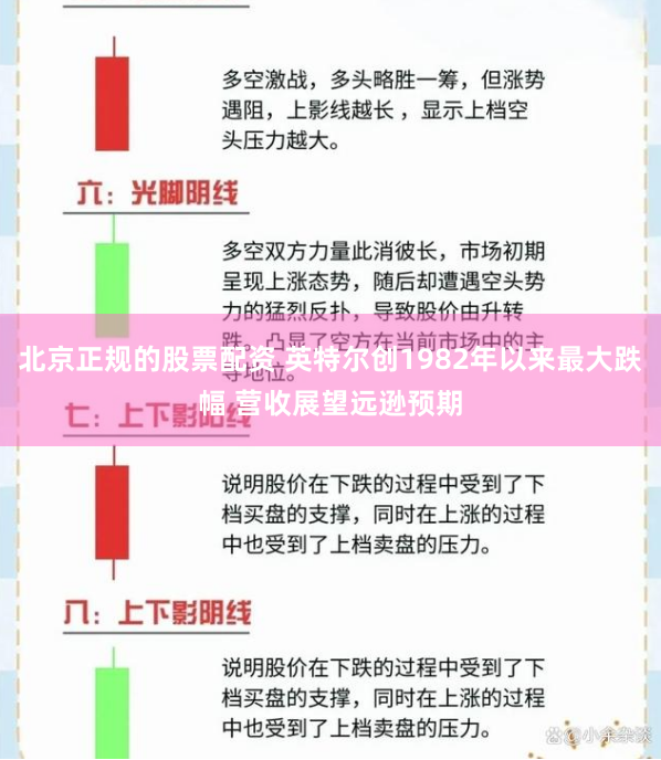 北京正规的股票配资 英特尔创1982年以来最大跌幅 营收展望远逊预期